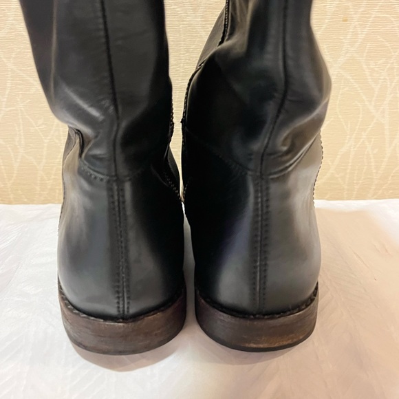 Coach Black Leather Boots - Picture 6 of 16